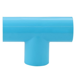 ท่อประปา ข้อต่อ ท่อน้ำ ท่อPVC ข้อต่อสามทาง-หนา SCG 1 1/4 นิ้ว สีฟ้า FAUCET TEE SOCKET PVC SCG 1 1/4" LITE BLUE