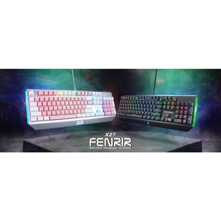 Nubwo X27 Fenrir New Edition 2021 Mechanical Switch Gaming Keyboard คีย์บอร์ดแมคคานิคอล (รุ่นใหม่ 2021)