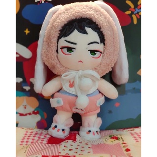 พร้อมส่ง!!! ตุ๊กตาป๋อจ้าน ตุ๊กตาอี้ป๋อหน้ามึน 25 cm