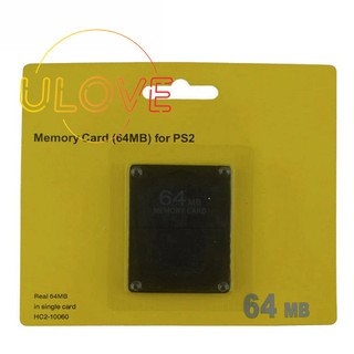 New 64MB Memory Save Card For PlayStation 2 PS2 Console Game