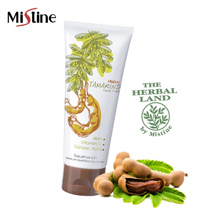 Mistine Goat Milk Facial Foam 85g. มิสทิน โกทมิ้ลค์ เฟเชี่ยล โฟม โฟมทำความสะอาดผิวหน้า นม/Tamarind Facial Foam 85 g.