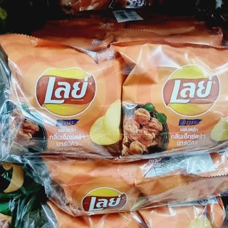 เลย์ ซอง 5 บาท x 12 ซอง มันฝรั่ง เลย์ รสดั้งเดิม สาหร่าย บาบิคิว