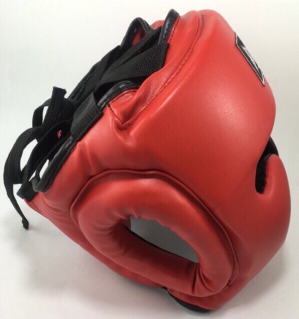 เป้าป้องกันศรีษะ หมวกชกมวย สากล muaythai เฮดการ์ด อุปกรณ์ป้องกันศรีษะ  หนัง PU ของแท้ 💯%