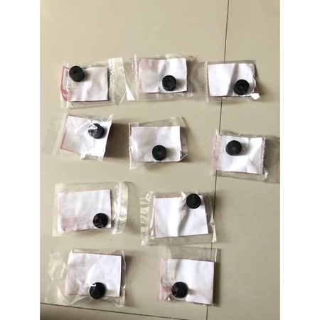 ยางรองชุดสี+บูช เวฟ125Sหัวเถิก/เวฟ125R (ยาง6บูช4)แท้✅