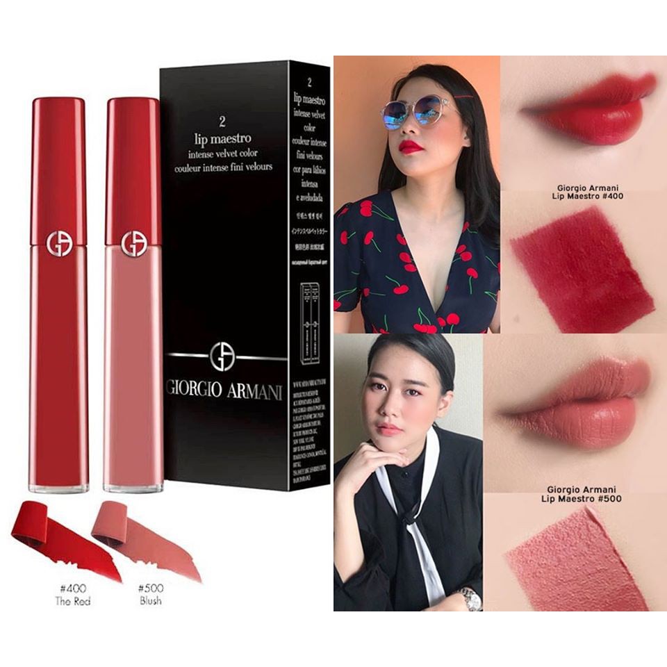 giorgio armani mini lip maestro set