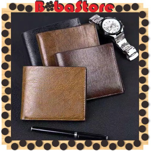 BOBASTORE MENS WALLET MENS FOLDING WALLET MENS FOLDING WALLET D010