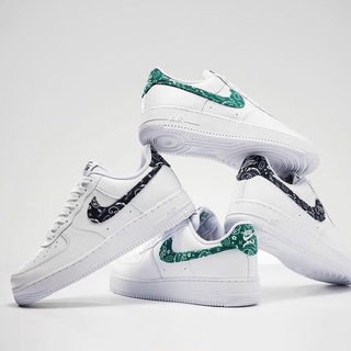 (พร้อมส่ง) Nike Air Force 1 "Paisley Black/Green" (W) (แท้100%)