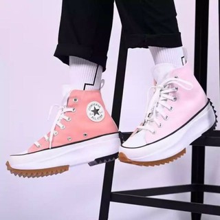 🤓Unisex Converse Run Star Hike Lugged Canvas Colour High Top Lotus Pink