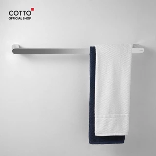 COTTO ราวแขวนผ้ายาว 45-60 ซม.แบบเจาะยึดผนัง รุ่น ARCH CT0284(HM) CT0285(HM)