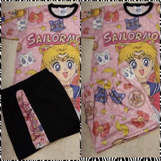 เซทขาสั้น &amp; เสื้อยืดลายSailormoon