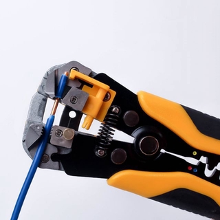 Wire stripping pliers, 5 in 1  wire cutters, terminal crimping pliers, crimping pliers. Terminal tool 0.25-6.0mm² for crimping insulated and non-insulated terminals.