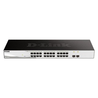 D-Link (DGS-1210-26) Switch 24-port UTP 10/100/1000Mbps 2-port Gigabit SFP