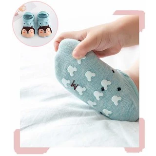 Babyonline(Y268)K1 (ส่งด่วน1วัน)ถุงเท้าเด็กหัดเดินลายการ์ตูนน่ารักๆมีสายรัด พื้นมีกันลื่น ผ้าฝ้าย นิ่ม