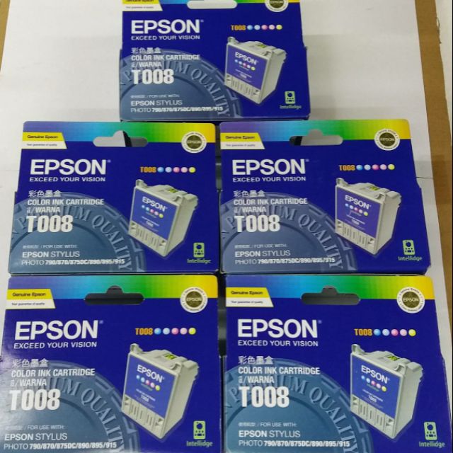 📌Epson T008 หมึกสีค่ะ♦โละค่ะ