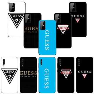 เคสโทรศัพท์มือถือ ลายโลโก้ GUESS Na61 สำหรับ Vivo Y19 Y20 Y30 Y50 Y70 2020 V19 V20 SE V21 S7 Y11s Y20i Y20s