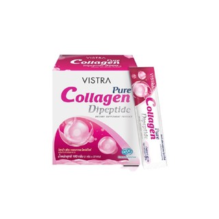 [ส่งฟรี] Vistra Pure Collagen dipeptide 5x30