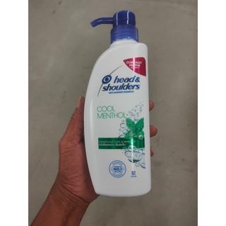 เฮดแอนด์โชว์เดอร์ แชมพู สูตรคูลเมนทอล 410 มล. ขจัดรังแค Head and Shoulders Shampoo Cool Menthol Formula 410 ml.