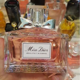 Miss dior Absolutely blooming 100 ml. Edp (ของแท้ไม่แน่ไม่ขายค่ะ)