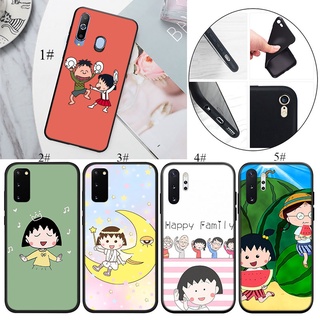 เคสโทรศัพท์มือถือแบบนิ่ม ลายจิบิ มารุโกะจัง CY22 สําหรับ Samsung Galaxy A82 A70 A50S A50 A40S A30S A30 A20S A20 A12