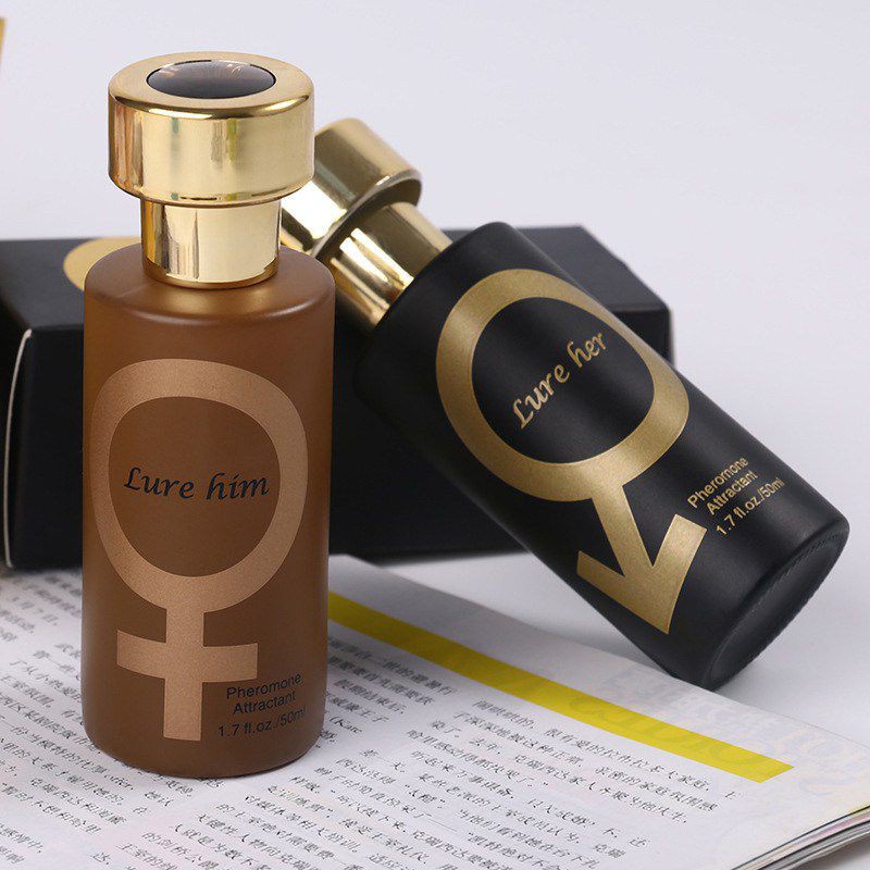 Pheromone perfume น้ำหอมฟีโรโมน เพิ่มเสน่ห์ ดึงดูดเพศตรงข้าม (50ml)