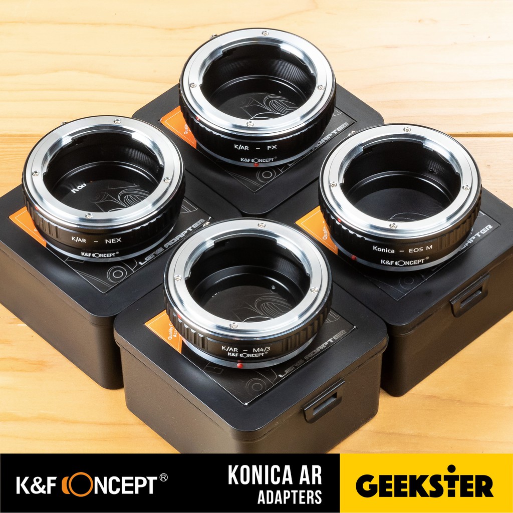 K&F เมาท์แปลง Konica AR Lens Adapter ( AR-FX , FX / AR-NEX , NEX / AR-m43 , m4/3 / AR-EOSM , EFM / KF )