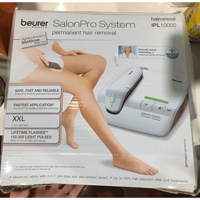 ส่งต่อถูกๆ Beurer SalonPro system permanent hair removal IPL10000