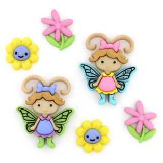 กระดุม Flutter Bugs ของ Dress It Up ราคา/แพ็ค