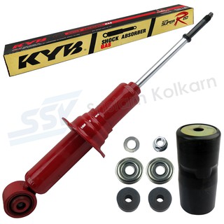 KYB โช๊คอัพหน้า ( 48625111 ) ISUZU DMAX 2012 4x2 แก๊สใน กระบอกแดง (KI-1002)