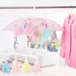 Hangers with rainproof umbrellas ไม้แขวนผ้ากันฝน