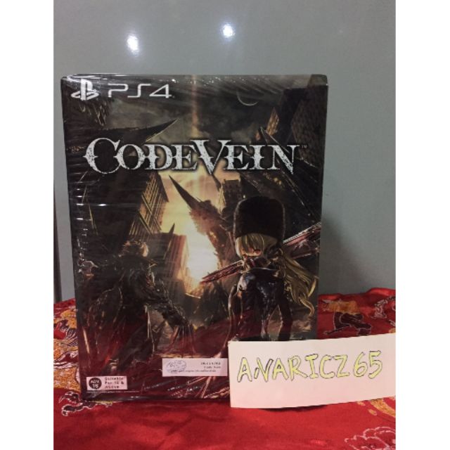 Code Vein Collector edition PS4 Z3 มือสอง ใช้โค๊ดmsoctall เฉพาะร้านนี้รับcoinคืน200บหมดเขต4 พ.ย 62