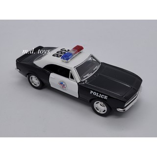 รถโมเดลเหล็ก รถตำรวจ 1967 Chevrolet Camaro Z/28 (Police)