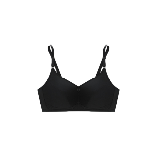 Sabina ซาบีน่า เสื้อชั้นใน (ไม่มีโครง) รุ่น Habpy Adult รหัส HBON1018BK สีดำ