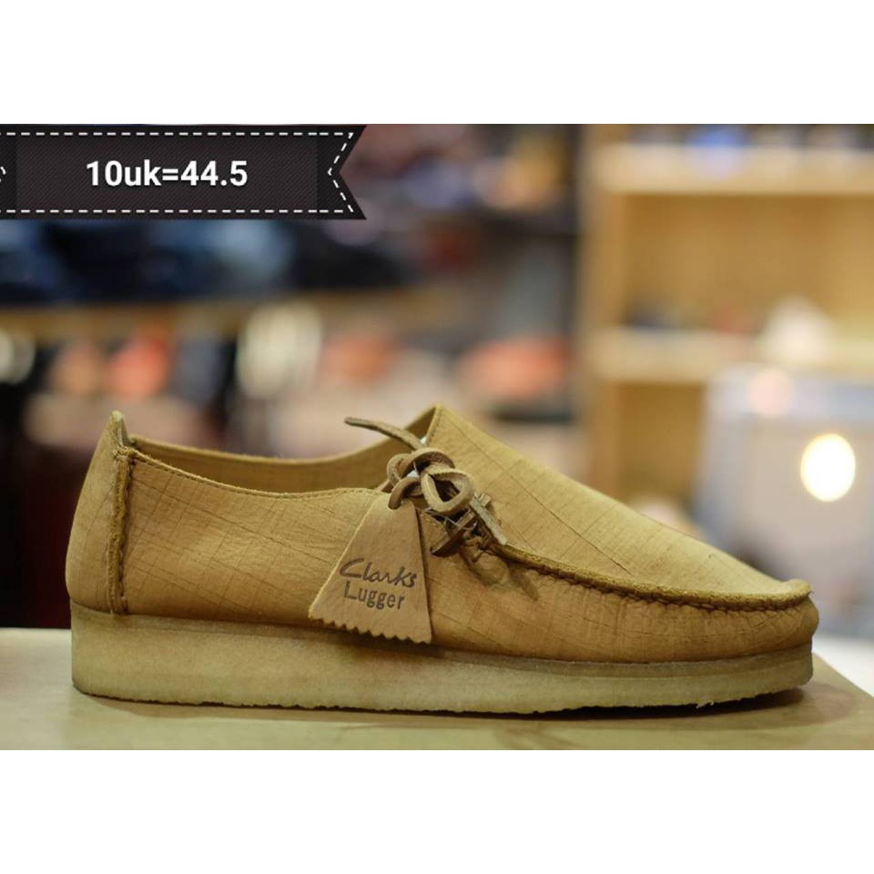clarks wallabee lugger