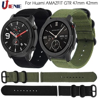 สายคล้องคอไนล่อนสำหรับ Xiaomi Huami AMAZFIT Bip Stratos 2 2S/GTR 42mm 47mm