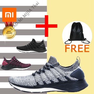 Xiaomi MiJia sneakers 3 รองเท้ากีฬา สำหรับผู้ชาย พร้อมกระเป๋าใส่รองเท้า