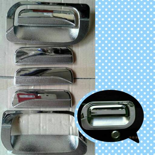 ฝาครอบจับและด้านนอก/ชามสําหรับ Avansa VVTI, Agya Chrome Chrome