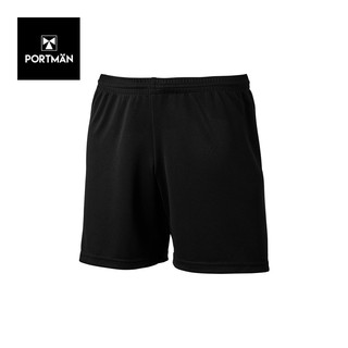 กางเกงกีฬา กางเกงฟุตบอล Portman รหัส FB002 สีดำ