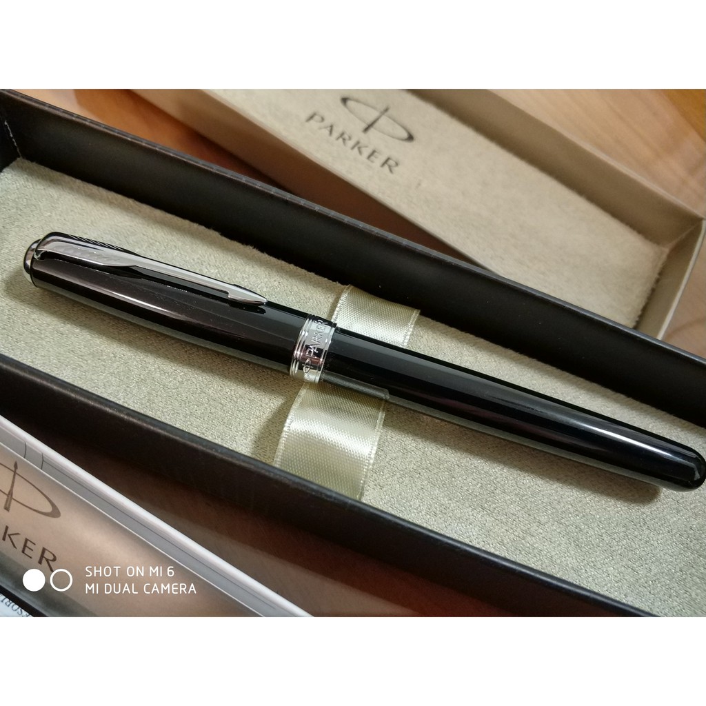 ปากกา PARKER SONNET BLACK ดำเงา ดำด้าน ซิลเวอร์ พร้อมส่ง