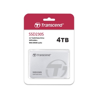 Transcend SSD230S 4TB SATA III รับประกัน 5 ปี หรือ **รับประกันไม่เกิน2,240 TBW**  - มีใบกำกับภาษี-TS4TSSD230S