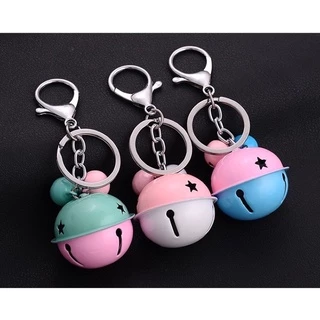 Trendy Bells มีให้เลือกถึง 16 สี! น่ารักแฟชั่นเบลล์พวงกุญแจผู้หญิงกระเป๋าเครื่องประดับรถยนต์LD ysk