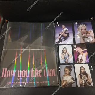 พร้อมส่ง  YG/KTOWN  อัลบั้ม All Jennie BLACKPINK - How You Like That มีของแถม + โปสเตอร์