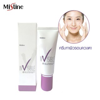 Mistine Invisible Eye Cream 15g. มิสทิน อินวิสซิเบิล อาย ครีม ครีมบำรุงผิวรอบดวงตา ครีมบำรุงใต้ตา jetsada5653