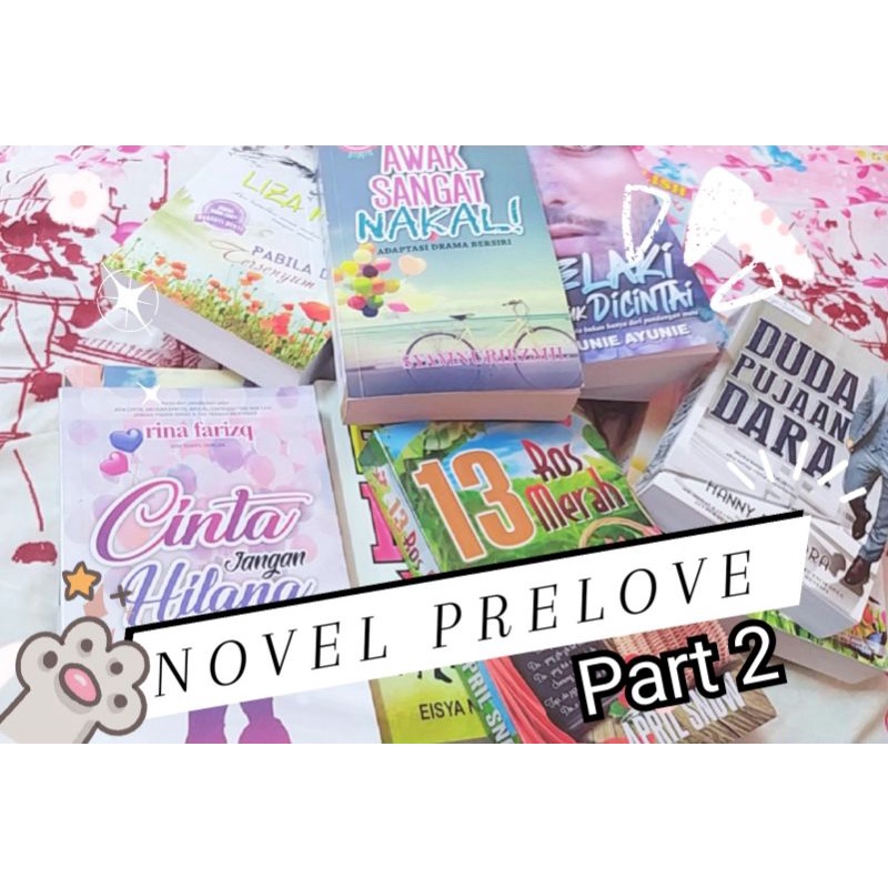 PRELOVE MALAY NOVEL OLD NOVEL BOOK • PRELOVE • PART 2