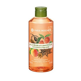 Yves Rocher Energizing Peach Star Anise Shower Gel 400 ml