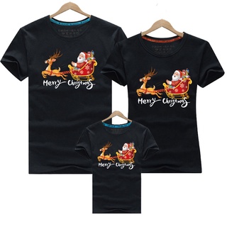 Santas Merry Christmas Baby Romper 4 Colors Plus Size Family Matching T Shirt Family Tee Family Wear Oversized S 471