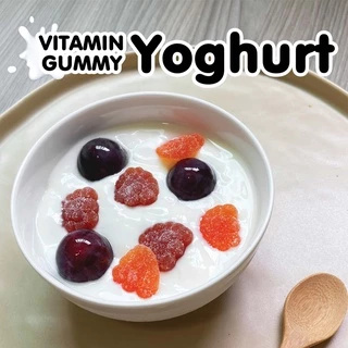 วิตามินกัมมี่ MK Vitamin Gummy เลมอน 1 กล่อง (12 ซอง) ขนม เยลลี่ อร่อย มีวิตามินซี วิตามินดี Zinc สร้างระบบภูมิคุ้มกัน