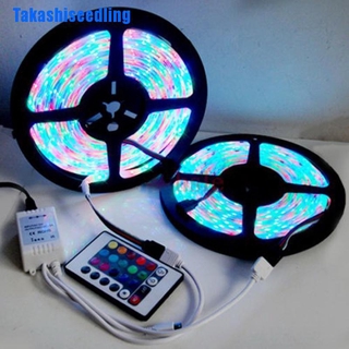 Takashiseedling 5 M 3528 Smd Rgb 600 Leds สายไฟโคมไฟ 24 คีย์ Ir รีโมทคอนโทรล