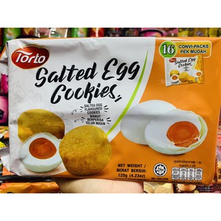 คุ้กกี้ไข่เค็ม💸50฿ Torto salted egg cookies คุ้กกี้ชีส