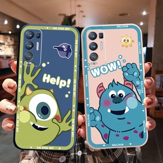 เคสโทรศัพท์มือถือ ขอบสี่เหลี่ยม ลาย Mike Monster University สําหรับ OPPO Reno6 Z 5G Reno 5 Pro 4 3 Reno2 Z F A95 5G A76 A96 4G