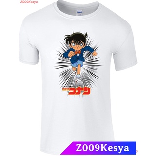 เสื้อยืดฤดูร้อนhotZ009Kesya เสื้อยืดสีพื้นผู้ชาย Burai Outlet Detective Conan Cased Closed Anime Unisex T-Shirt discount